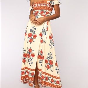 Fashion Nova Field Day Wrap Dress